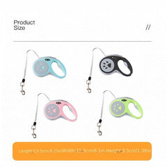Retractable Automatic Leash for Small and Medium Dogs