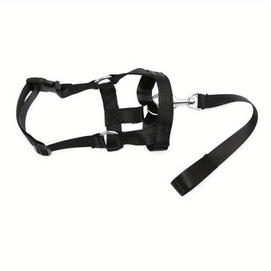 Adjustable Dog Pet Muzzle Head Halter for Training