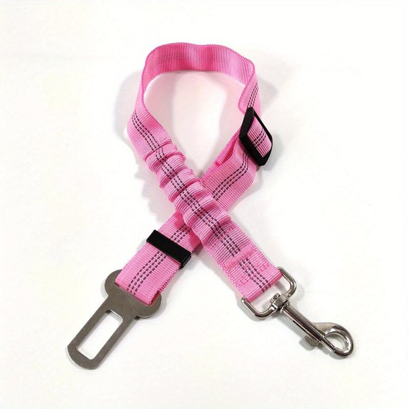 Adjustable Pet Car Seat Belt for Dogs and Cats with Reflective Strip