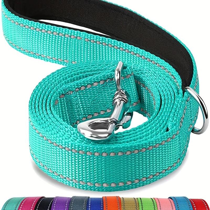 Reflective Double Sided Dog Leash with Padded Handle