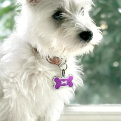 Personalized Bone-Shaped Pet Tag