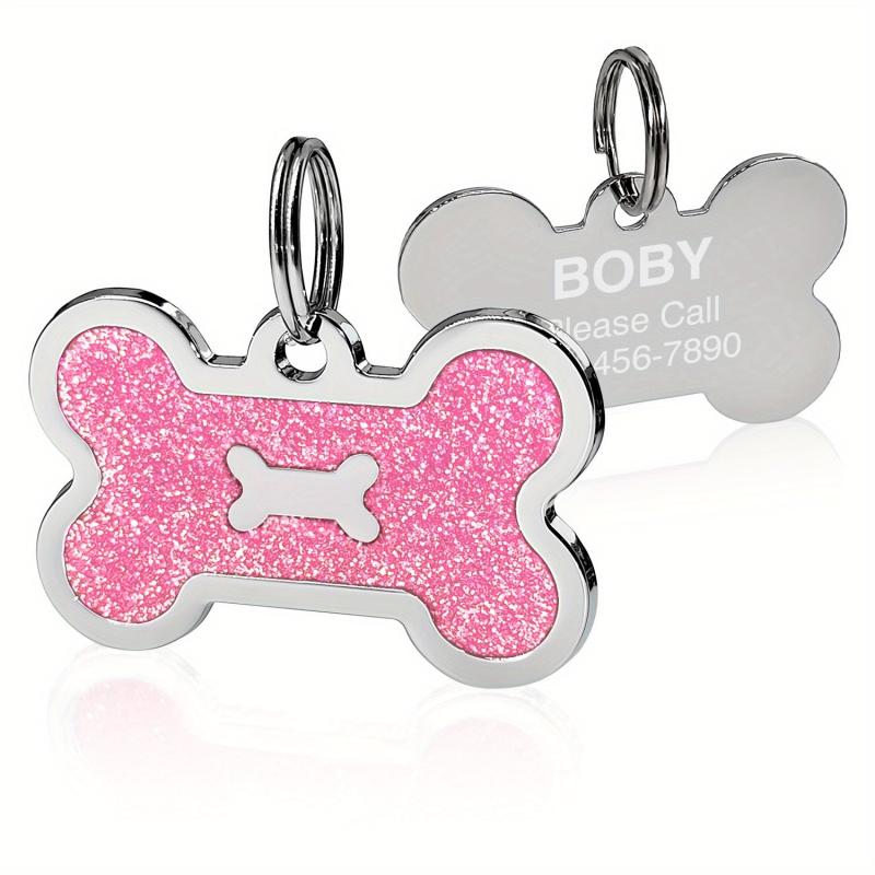 Personalized Bone-Shaped Pet Tag