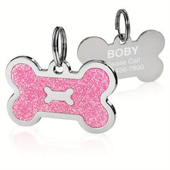 Personalized Bone-Shaped Pet Tag