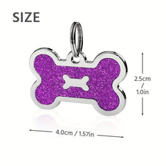 Personalized Bone-Shaped Pet Tag