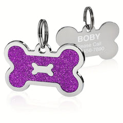 Personalized Bone-Shaped Pet Tag