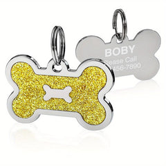 Personalized Bone-Shaped Pet Tag