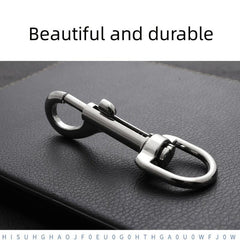 83mm Zinc Alloy Swivel Snap Hook Keychain Dog Chain