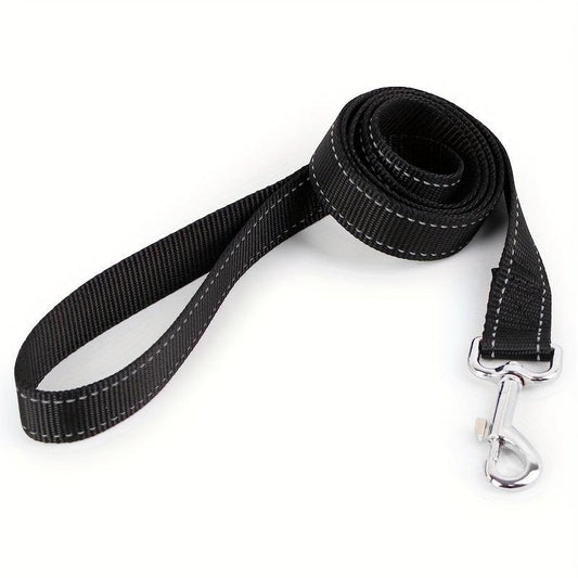 Reflective Dog Leash with Soft Handle for Easy Walking