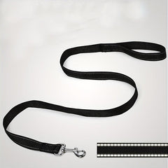 Reflective Dog Leash with Soft Handle for Easy Walking