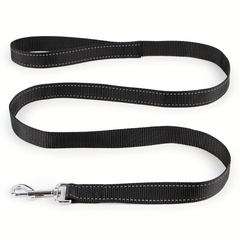Reflective Dog Leash with Soft Handle for Easy Walking