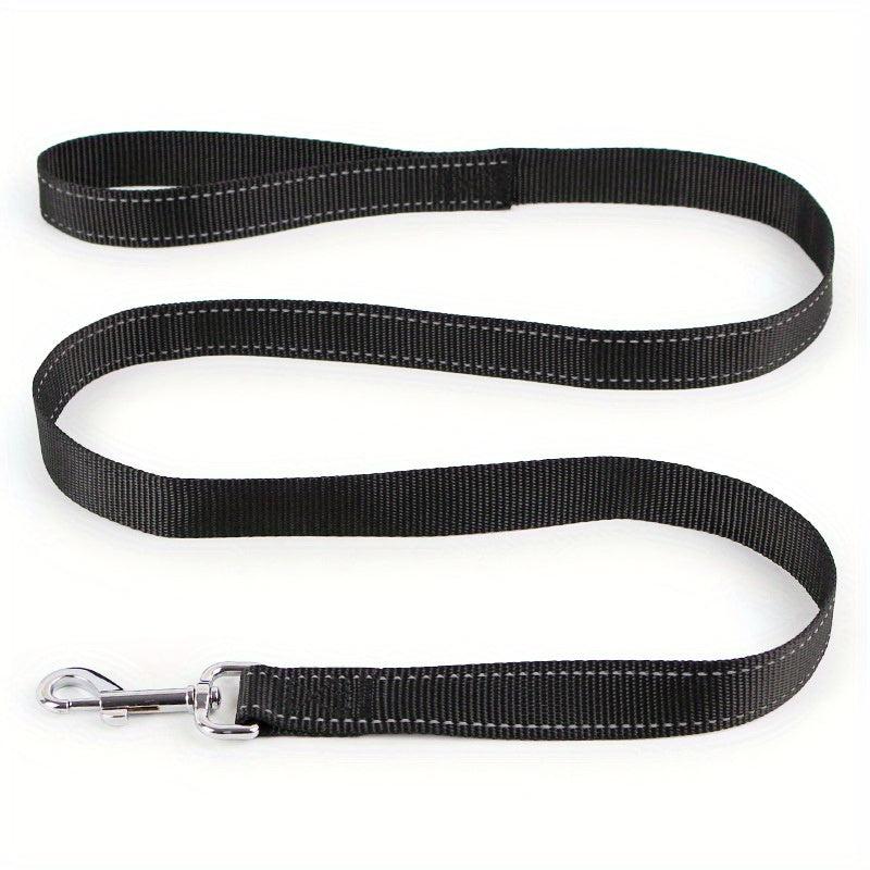 Reflective Dog Leash with Soft Handle for Easy Walking