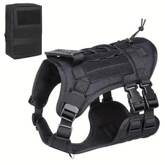 Large Dog Tactical Harness Outdoor Waterproof Chest Strap