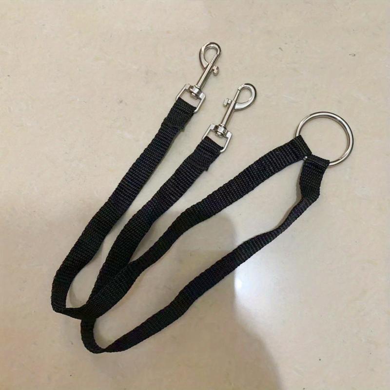 Nylon Double Lead Leash Pet Traction Rope for Dogs