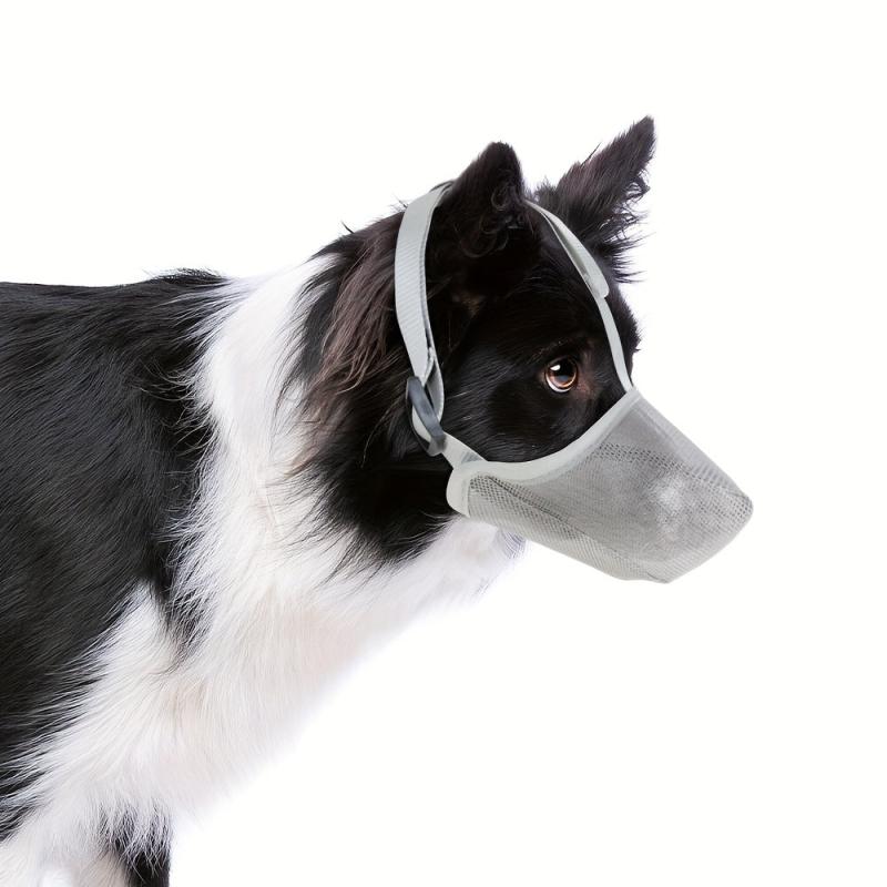 Breathable Soft Mesh Dog Muzzle for Small to Large Dogs