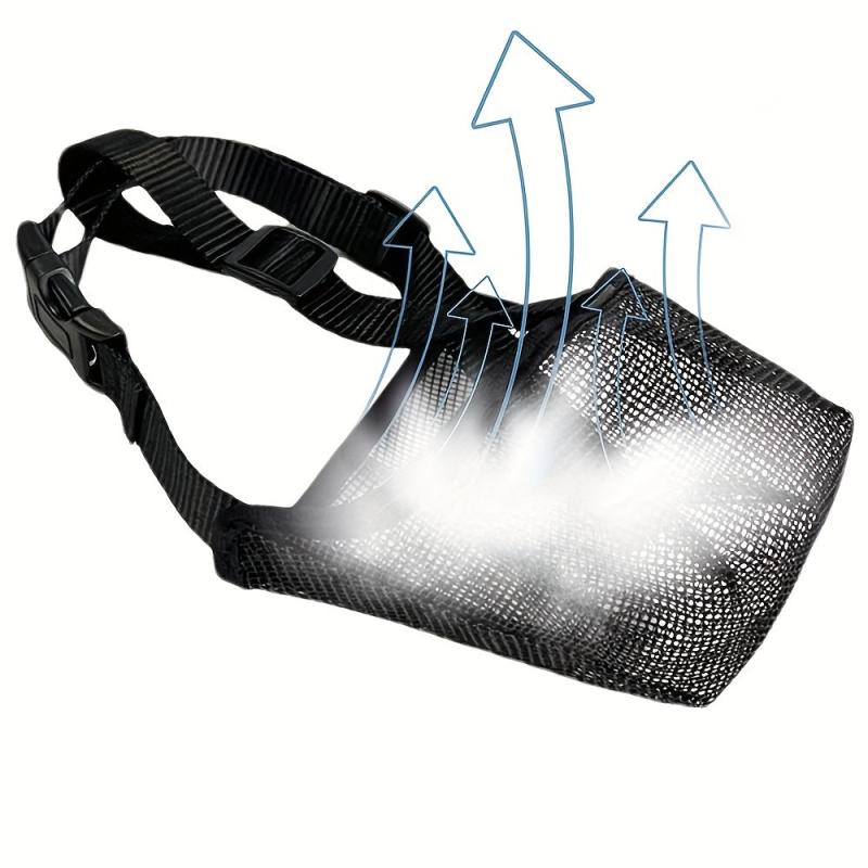 Breathable Soft Mesh Dog Muzzle for Small to Large Dogs