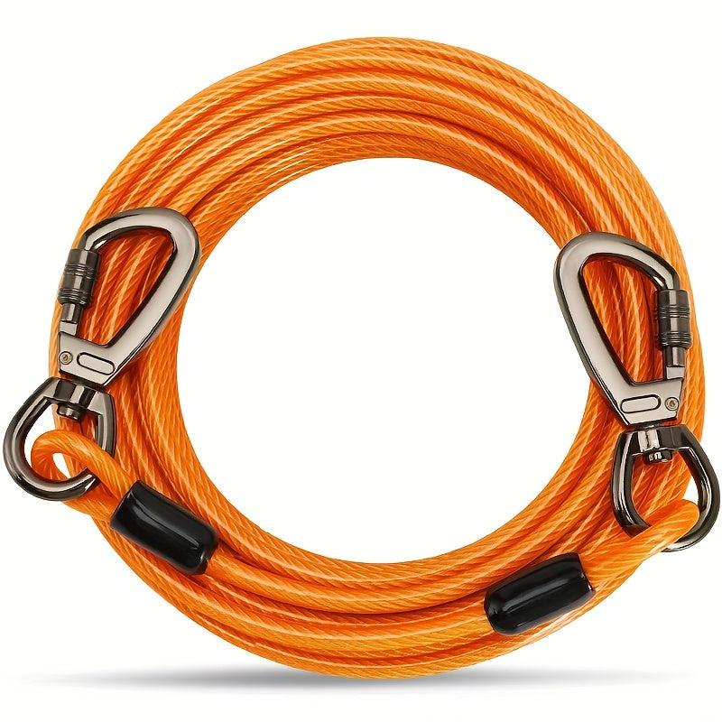 Heavy Duty Tie Out Cable for 10-50FT Dog Leashes