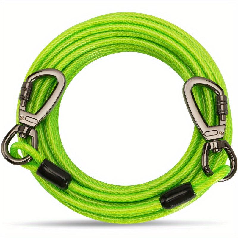 Heavy Duty Tie Out Cable for 10-50FT Dog Leashes