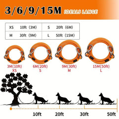 Heavy Duty Tie Out Cable for 10-50FT Dog Leashes