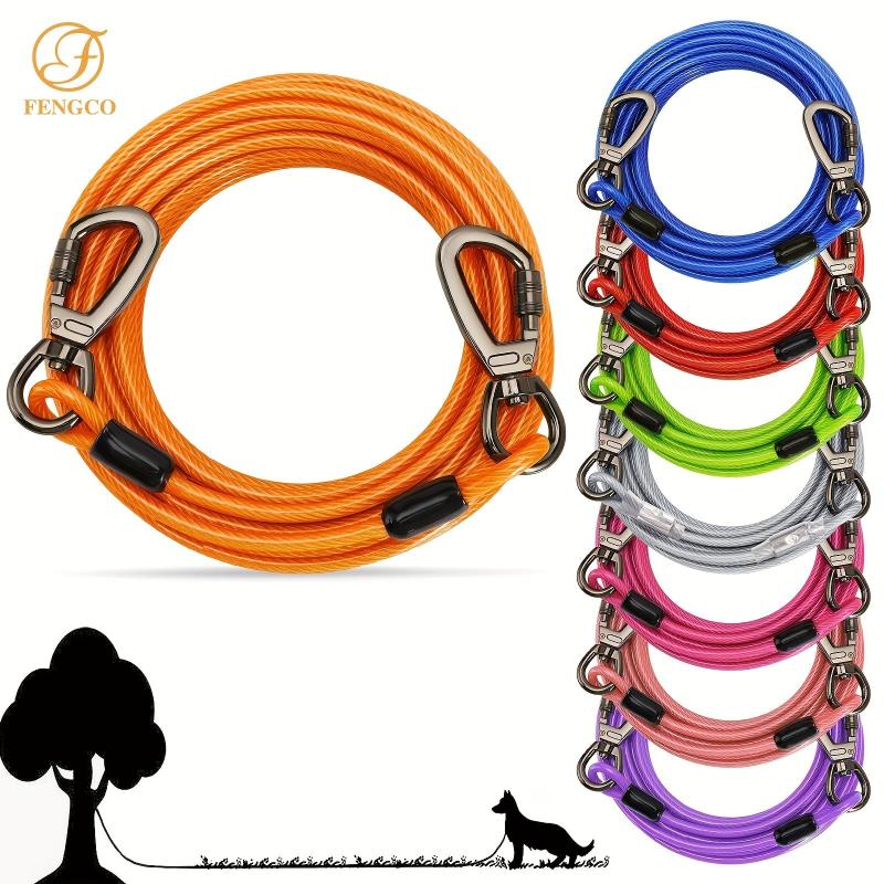 Heavy Duty Tie Out Cable for 10-50FT Dog Leashes