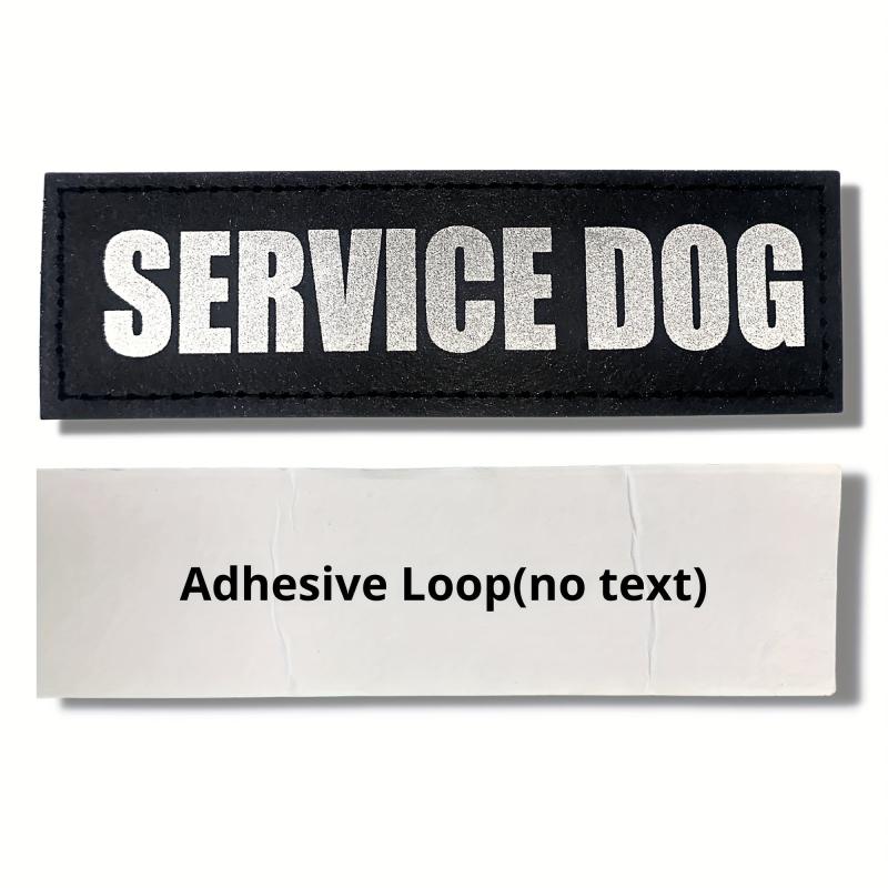 Reflective Do Not Pet Dog Vest Patches for Safety