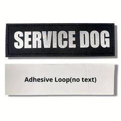 Reflective Do Not Pet Dog Vest Patches for Safety