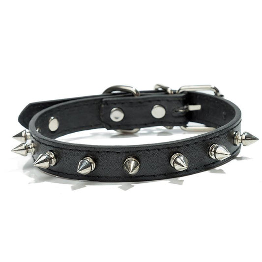Durable Dog Rivet Collar Anti Bite Pet Necklace