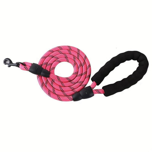 Reflective Padded Handle Pet Leash for Small Medium Dogs