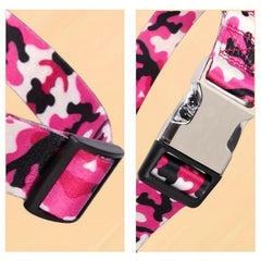 Camouflage Adjustable Dog Collar Soft Breathable for Small Medium Large Dogs