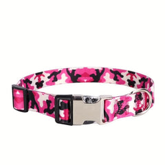 Camouflage Adjustable Dog Collar Soft Breathable for Small Medium Large Dogs