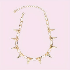 Pet Bite Resistant Spike Rivet Choker Necklace
