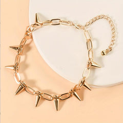 Pet Bite Resistant Spike Rivet Choker Necklace