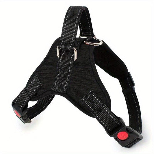 Reflective & Padded Dog Harness with Leash Clips