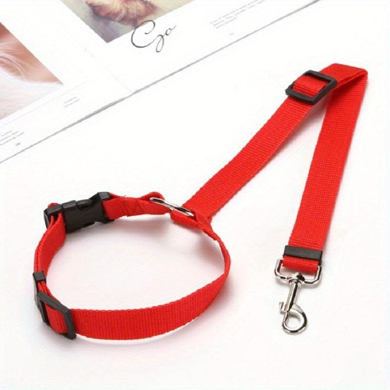 Pet Car Safety Rope & Ring Dog Car Seat Belt