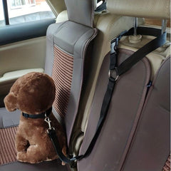 Pet Car Safety Rope & Ring Dog Car Seat Belt