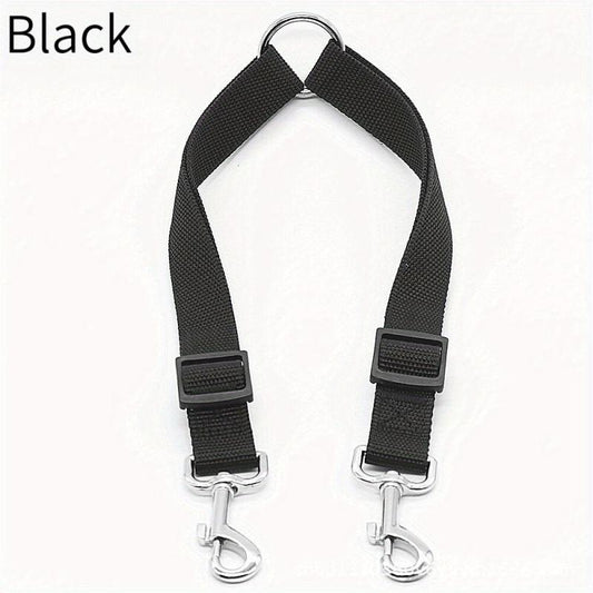 Adjustable Double Headed Dog Leash for Outdoor Activities