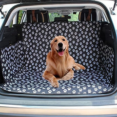 Waterproof Paws Print Car Trunk Mat Dogs