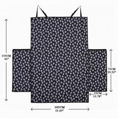 Waterproof Paws Print Car Trunk Mat Dogs