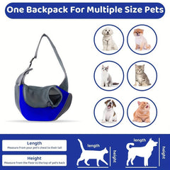 Dog Sling Carrier Breathable Mesh Travel Crossbody Bag