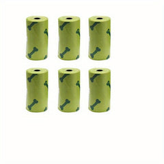 6pcs Dog Poop Bags for Easy Clean Up