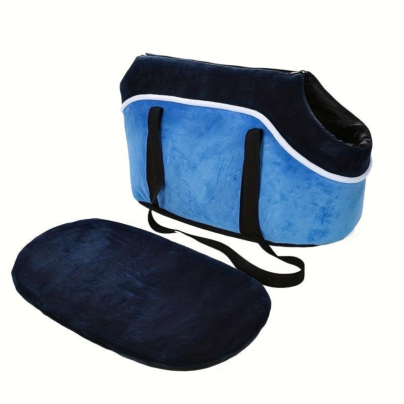 Pet Carrying Bag Small Dogs Cats Outdoor Travel Backpack Warm Shoulder Bag