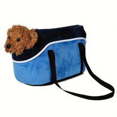 Pet Carrying Bag Small Dogs Cats Outdoor Travel Backpack Warm Shoulder Bag