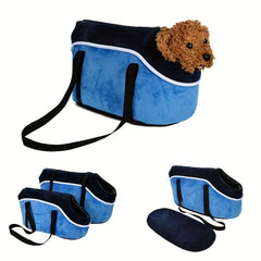 Pet Carrying Bag Small Dogs Cats Outdoor Travel Backpack Warm Shoulder Bag