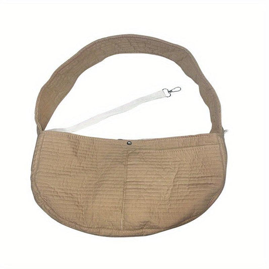 Foldable Pet Sling Carrier for Dogs and Cats - Comfortable Shoulder Bag