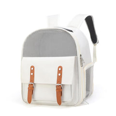 Foldable Pet Carrier Backpack for Small Cats and Dogs Airline Approved