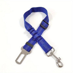 Adjustable Dog Seat Belt for Car Safety with Easy Buckle Clip