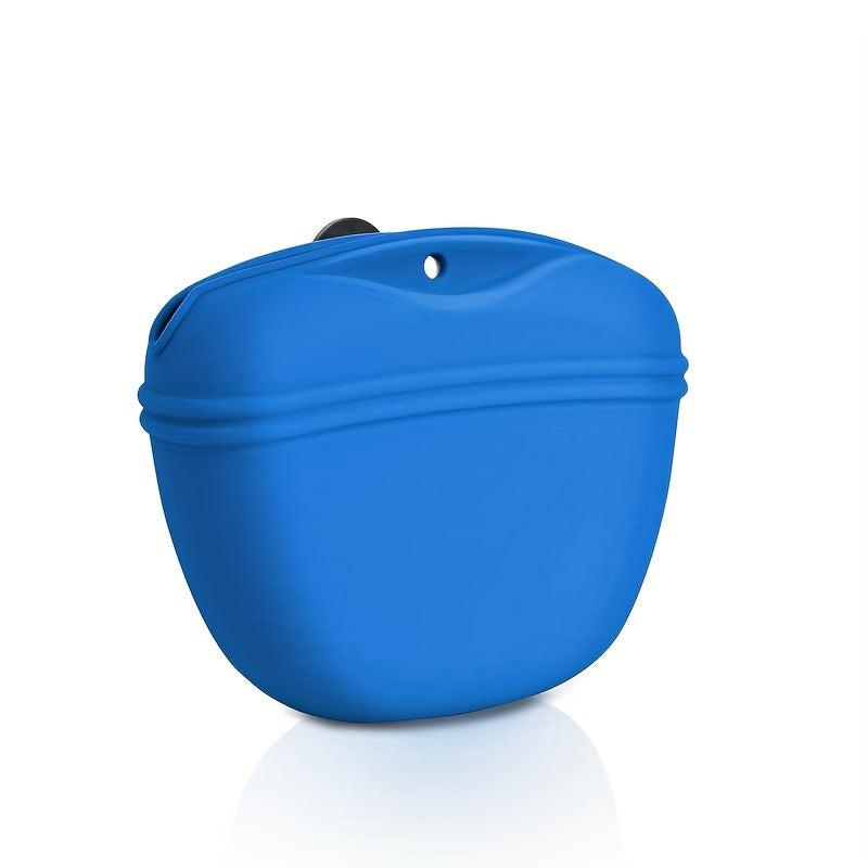 Small Silicone Dog Treat Pouch with Magnetic Closure