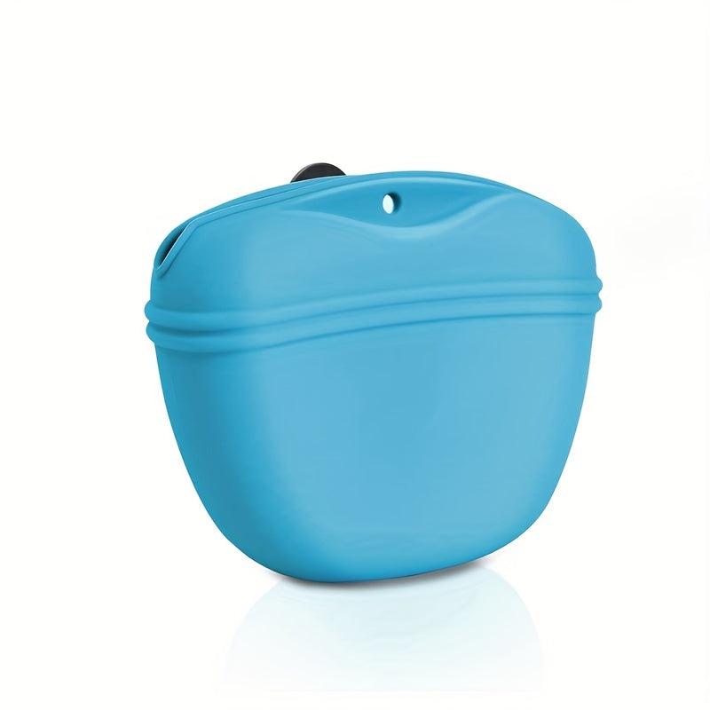 Small Silicone Dog Treat Pouch with Magnetic Closure