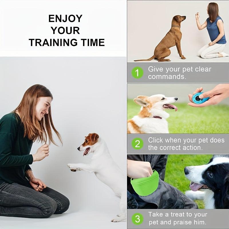 Small Silicone Dog Treat Pouch with Magnetic Closure