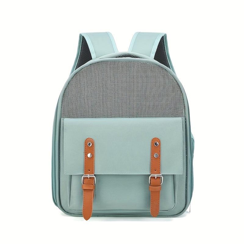 Breathable Cat Backpack Wear-resistant Cat Carrier Bag Zipper Closure