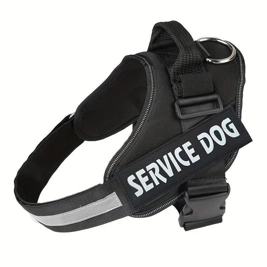 Explosion proof Reflective Dog Harness for Outdoor Walking